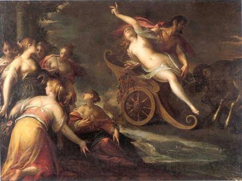 Hans von Aachen rape of Proserpine Spain oil painting art